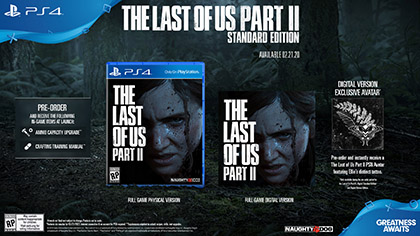 The Last of Us Part II Launches February 21, 2020