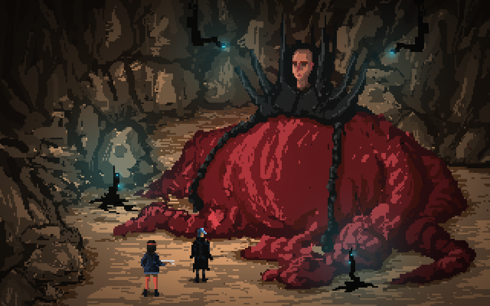 Death Trash: A Gritty Post Apocalyptic Pixel Art RPG